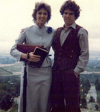 Jeri and son, Mark